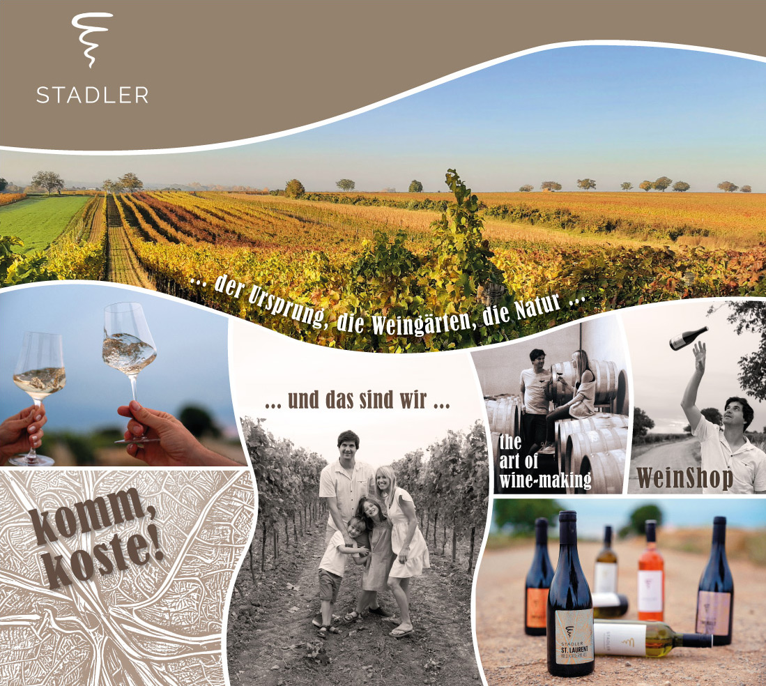 Collage Weingut Stadler